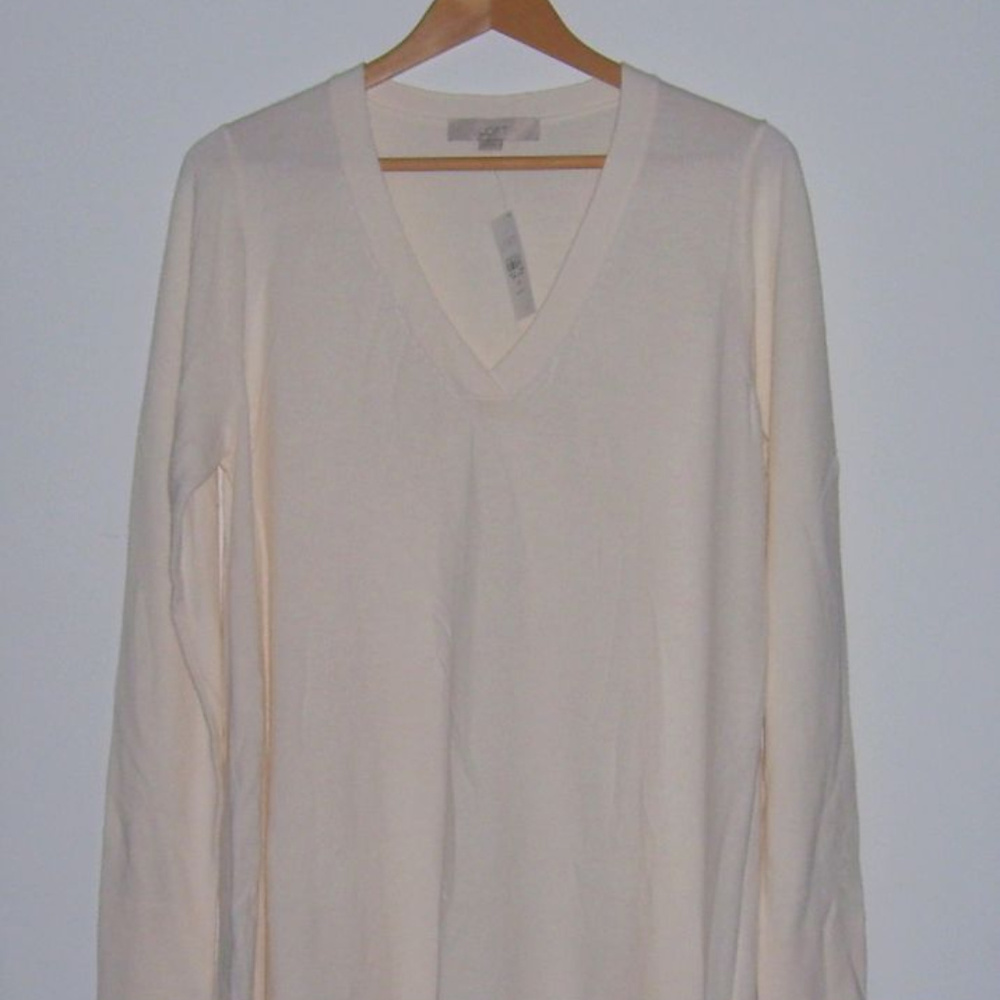 Ann Taylor Loft Maternity Swing Sweater L